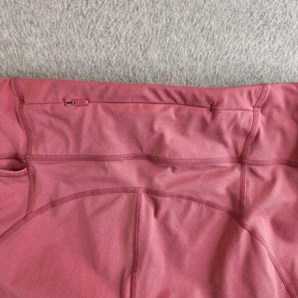 Sweaty Betty Leggings Womens 14 Pink Power 7/8 Length Pockets Drawstring Hi Rise - Picture 6 of 14
